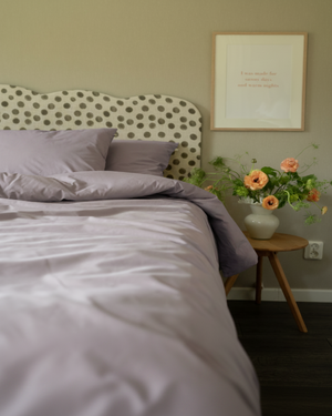 Folkness Sommartäcke | Dove purple