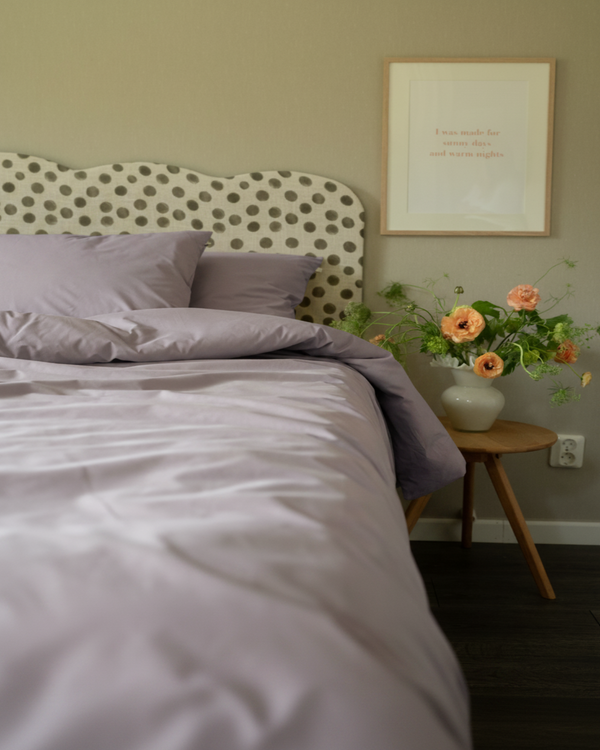 Folkness Sommartäcke | Dove purple