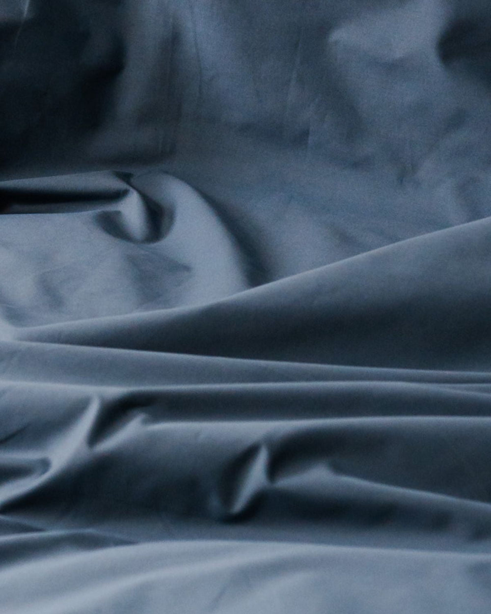 Dubbeltäcke & 2 Örngott | Stormy blue