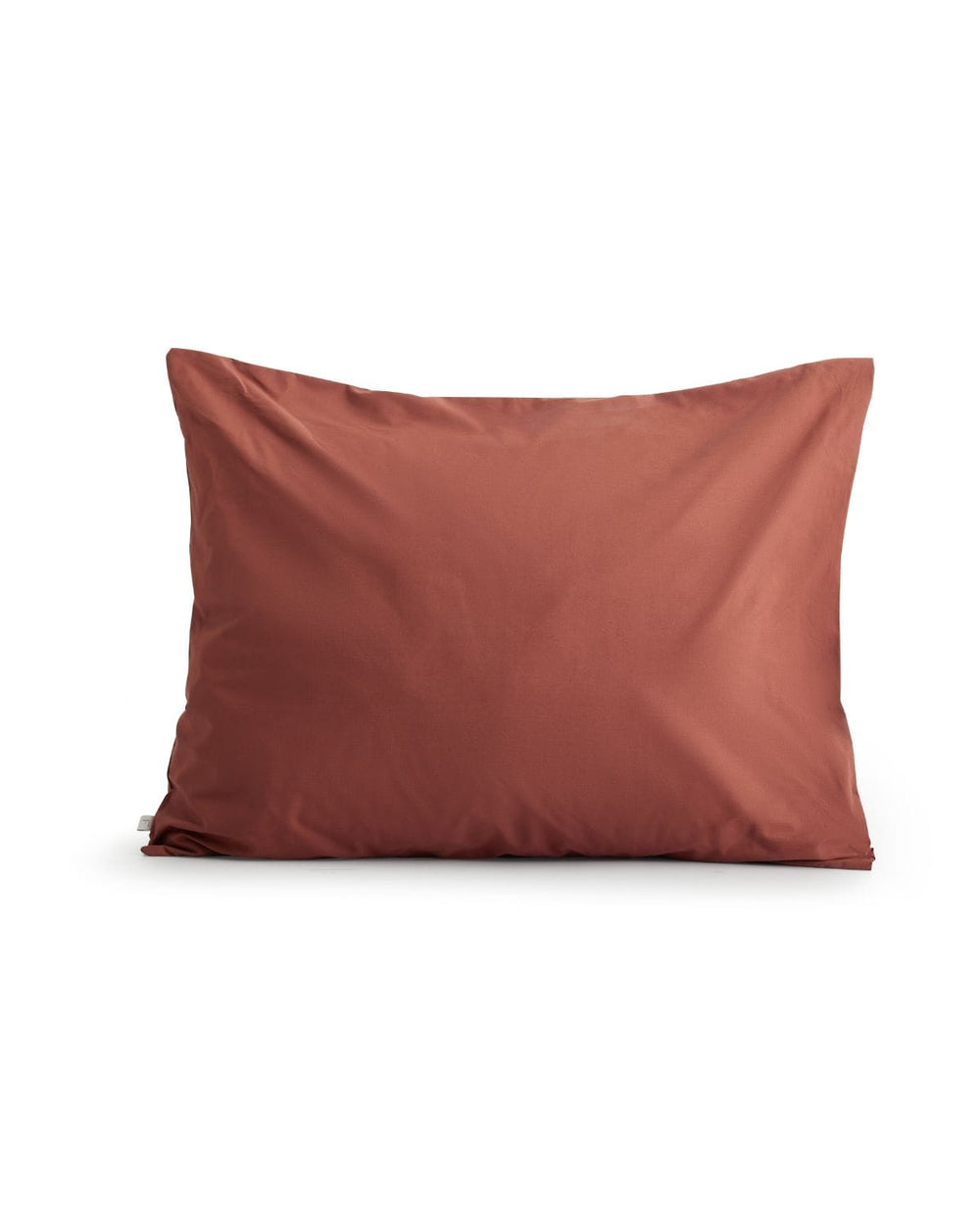 Folkness pillowcase in copper rose organic cotton percale
