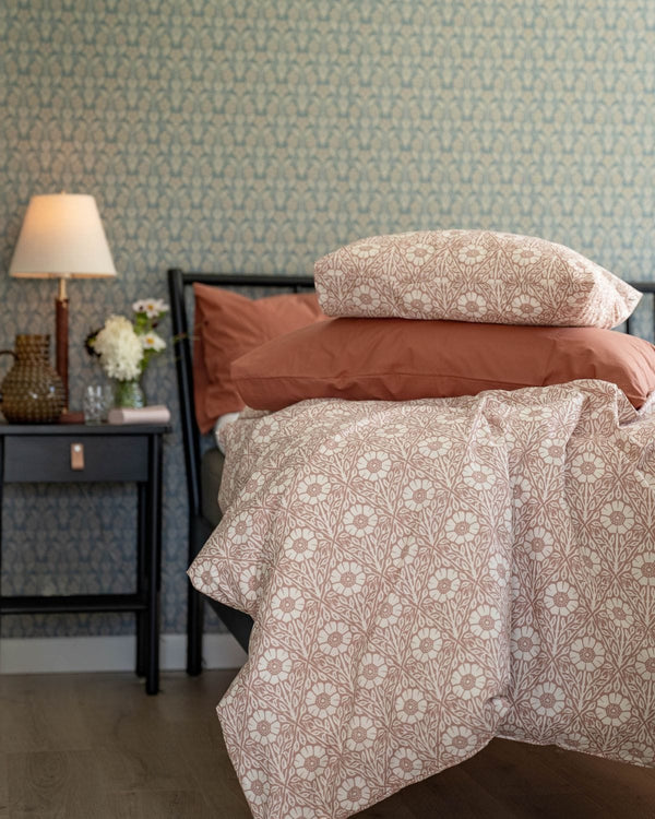 Folkness Dubbeltäcke | Nyponros Red