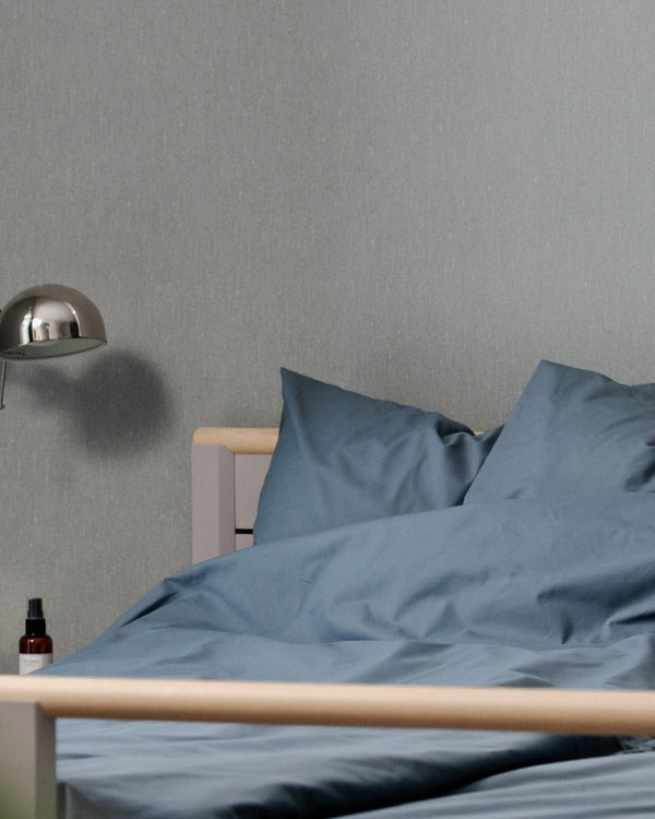 Dubbeltäcke & 2 Örngott | Stormy blue