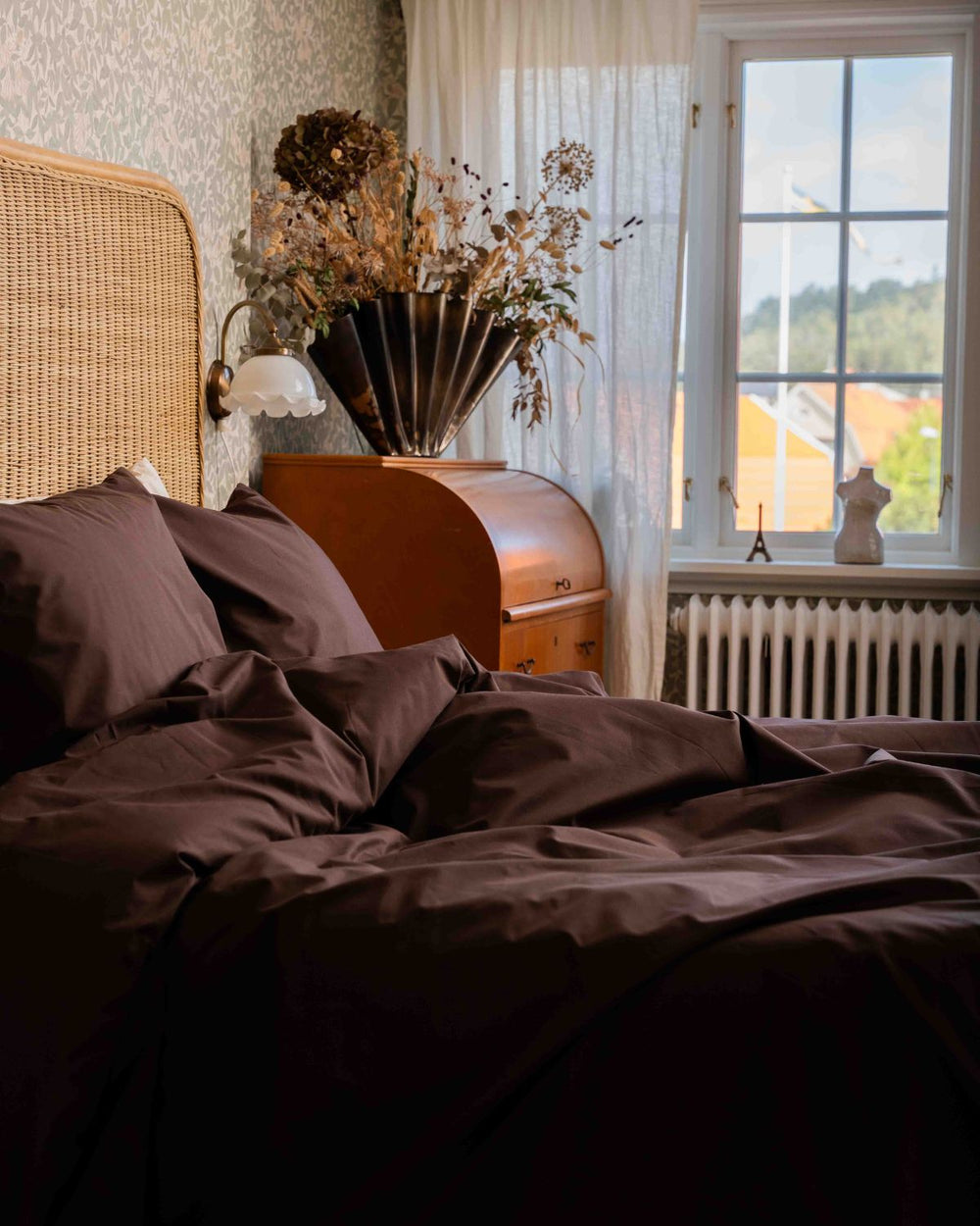 Folkness-täcke Outlet | Choco brown