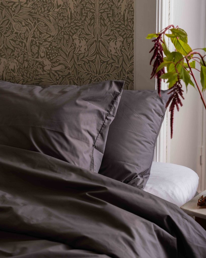 Folkness-täcke & 1 Örngott | Dark grey