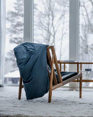 Folkness-täcke | Stormy blue