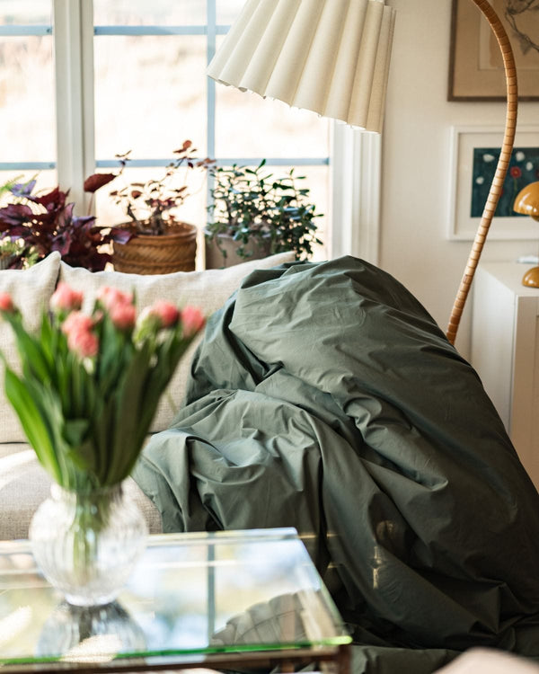 Folkness-täcke | Thyme green