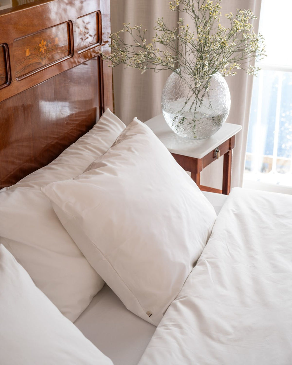 Örngott 50x90 cm | Cream white