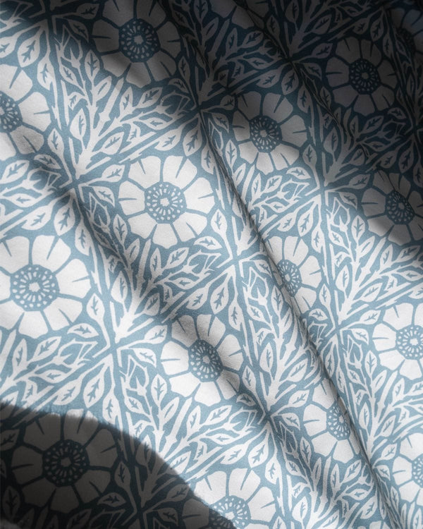 Dubbeltäcke & 2 örngott | Nyponros Blue