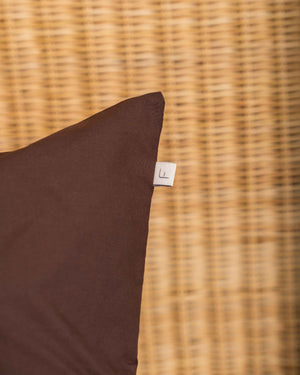 Örngott 50x60 cm Outlet | Choco brown