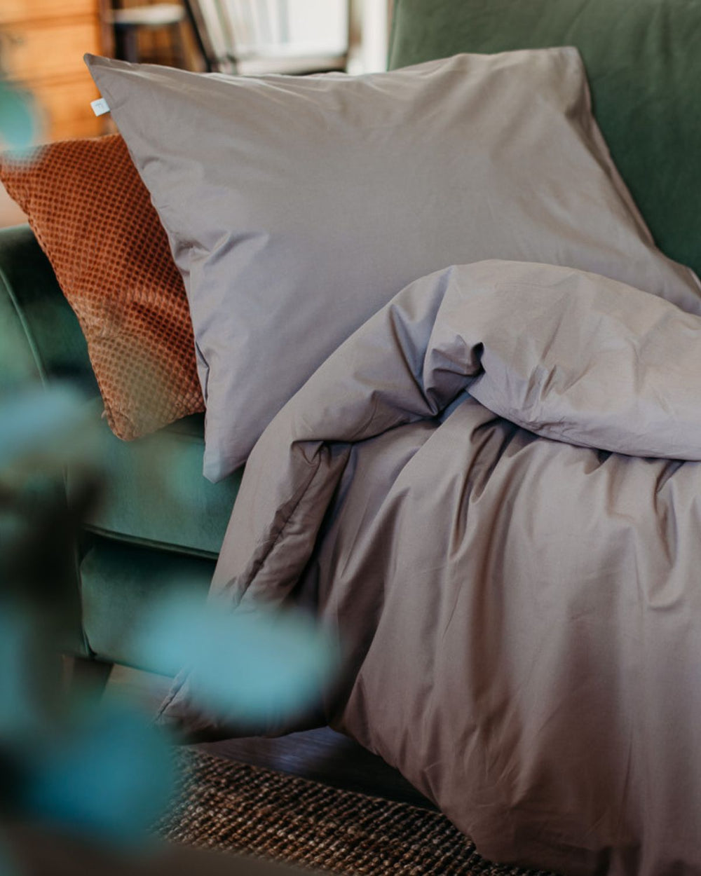 Örngott 60x70 cm | Dark beige