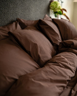 Folkness Dubbeltäcke | Pinecone brown