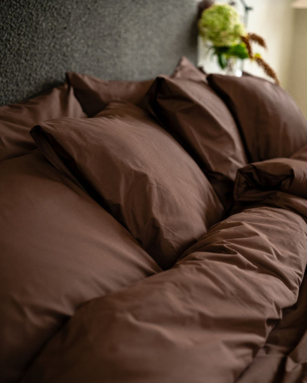 Folkness Dubbeltäcke | Pinecone brown
