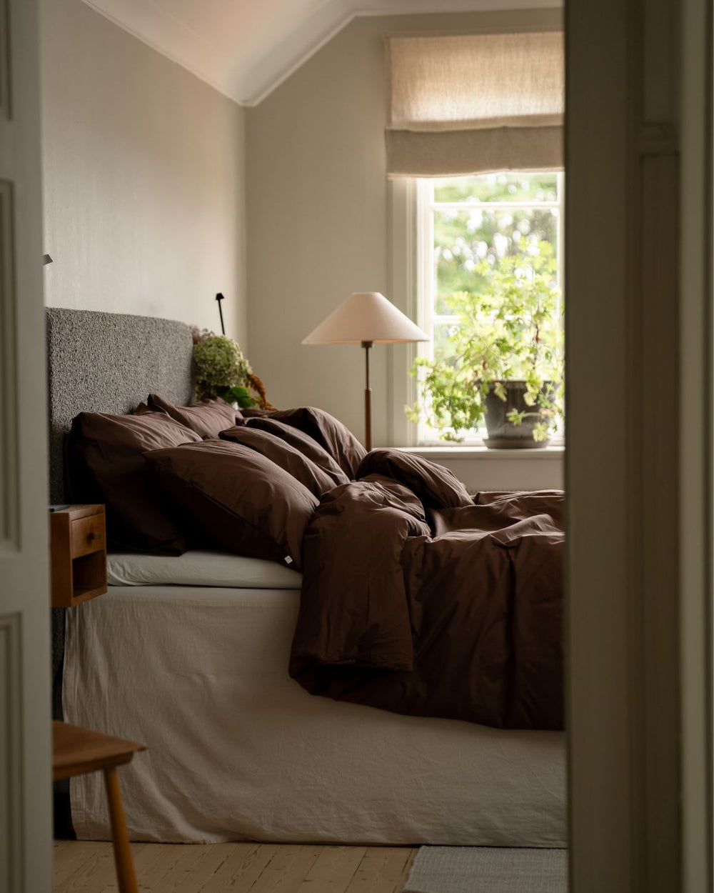 Folkness Dubbeltäcke | Pinecone brown