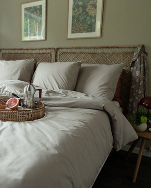 Folkness Dubbeltäcke | Warm grey